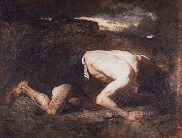 トーマス・クチュール Painting - 逃亡者トーマス・クチュール 人物画家 トーマス・クチュール
